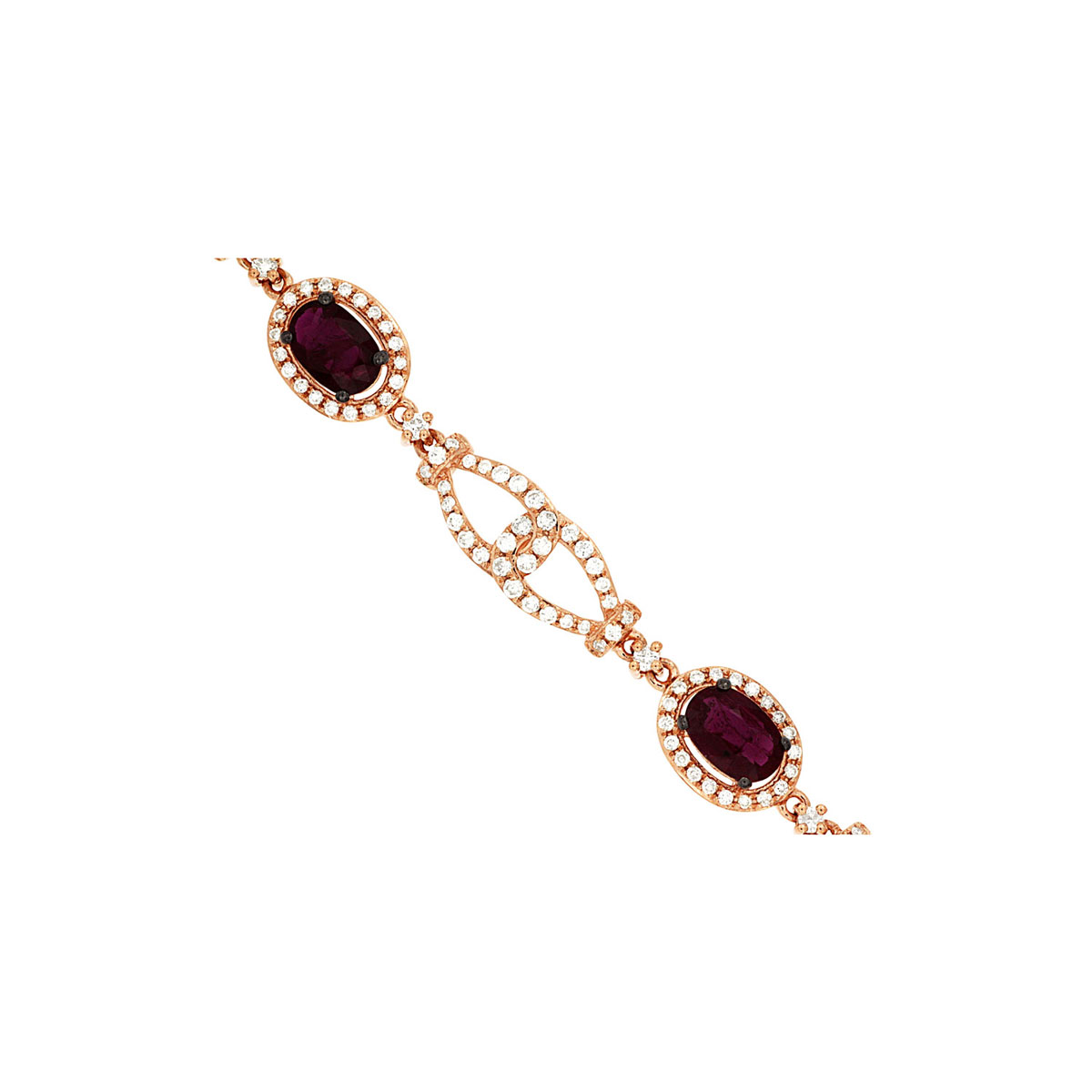 Ruby & Diamond Bracelet, Royal PC7515R
