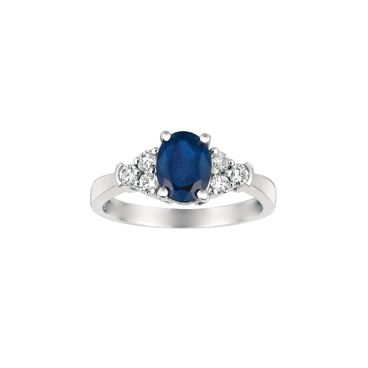 Sapphire & Diamond Ring, Royal W3777SP