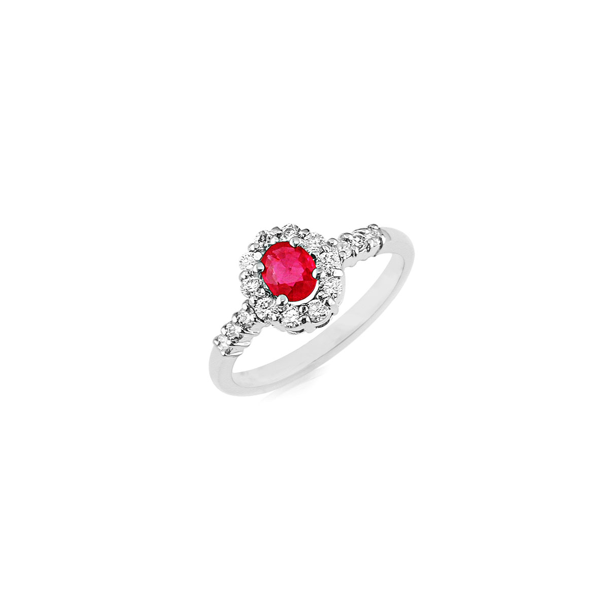 Ruby & Diamond Ring, Royal W3789RB
