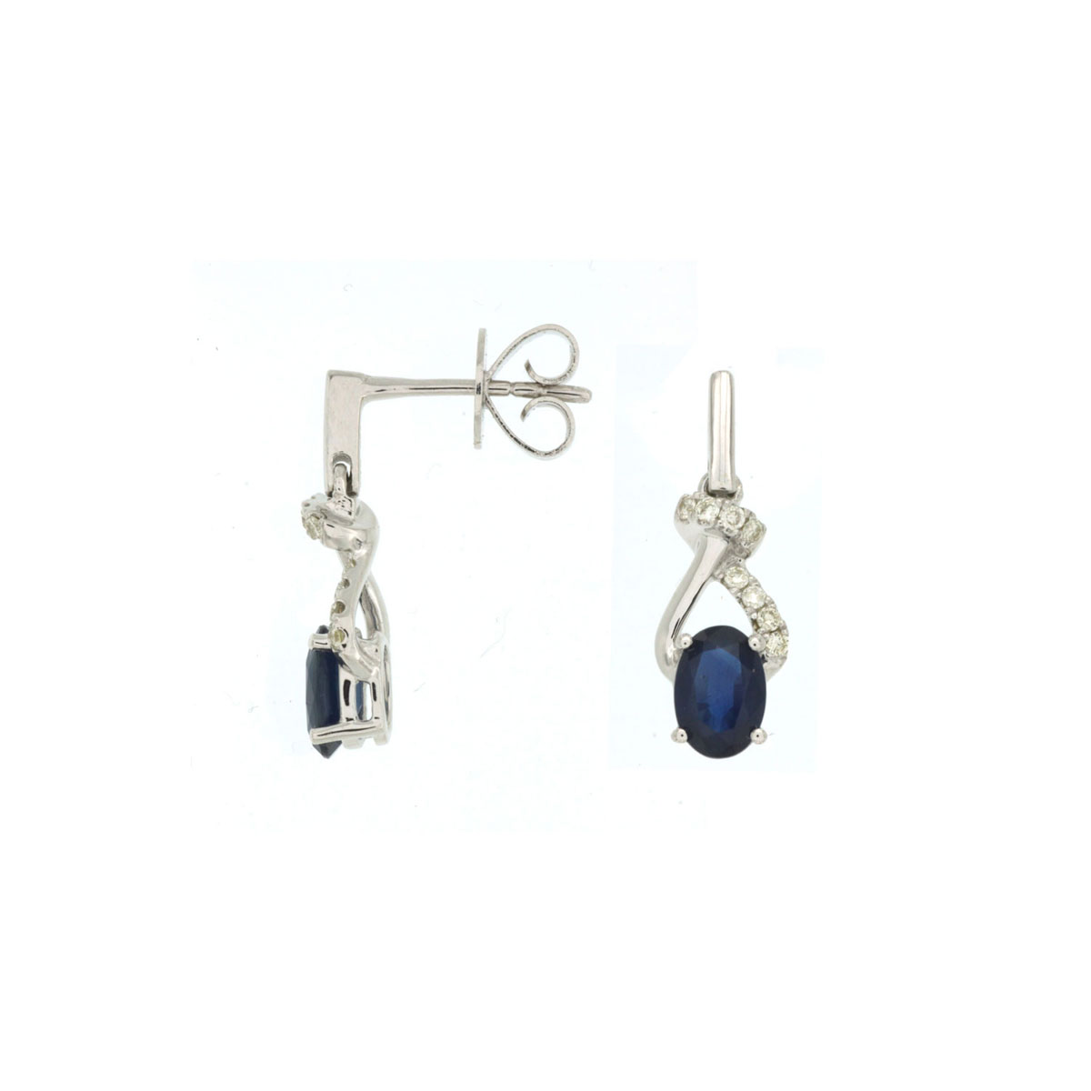 Sapphire & Diamond Earring, Royal WC6059S