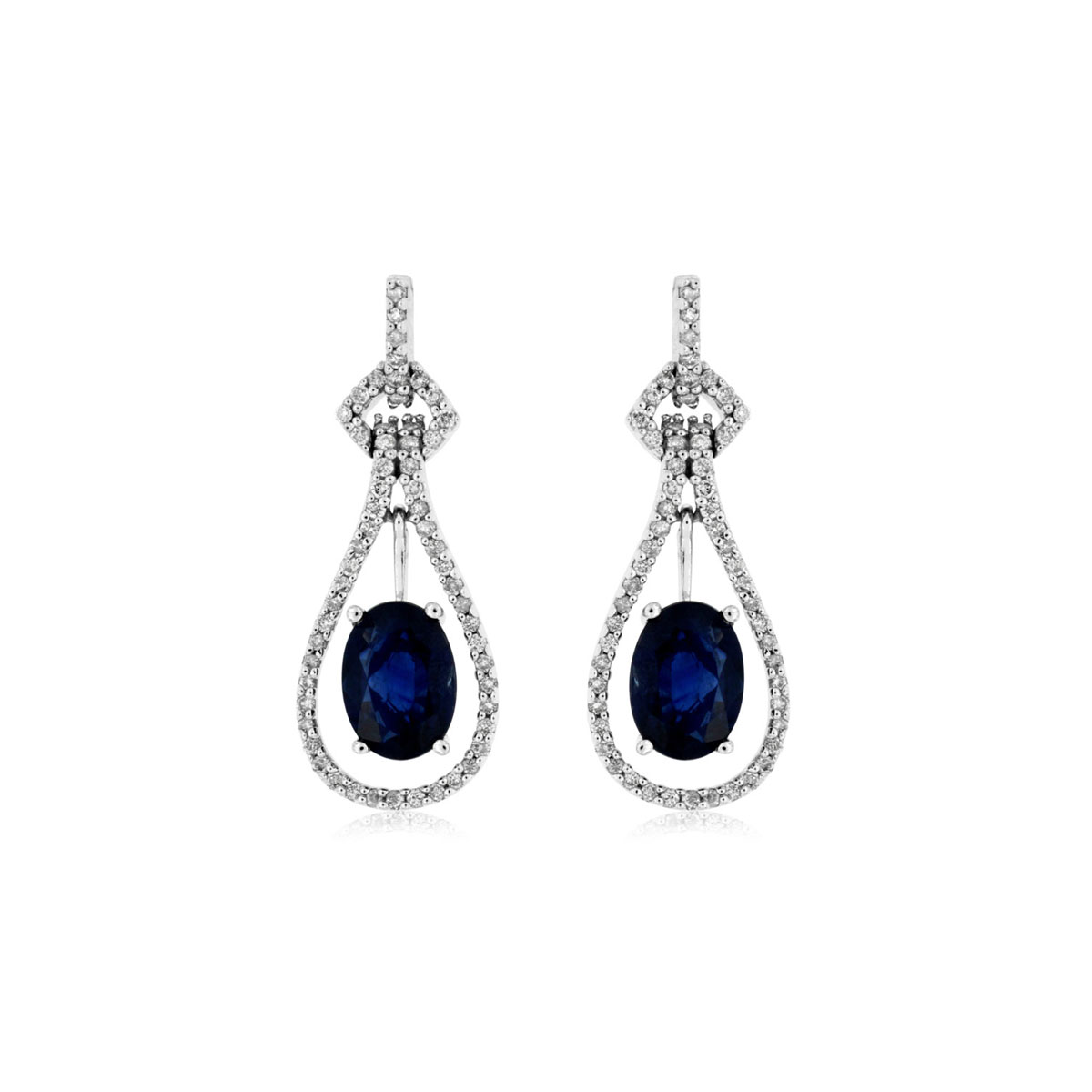Sapphire & Diamond Earring, Royal WC6549S