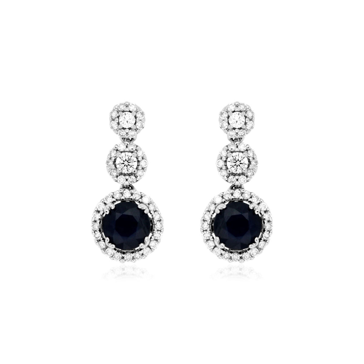 Sapphire & Diamond Earring, Royal WC6616S