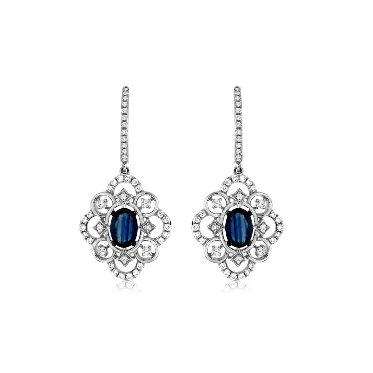 Sapphire & Diamond Earring, Royal WC7764S