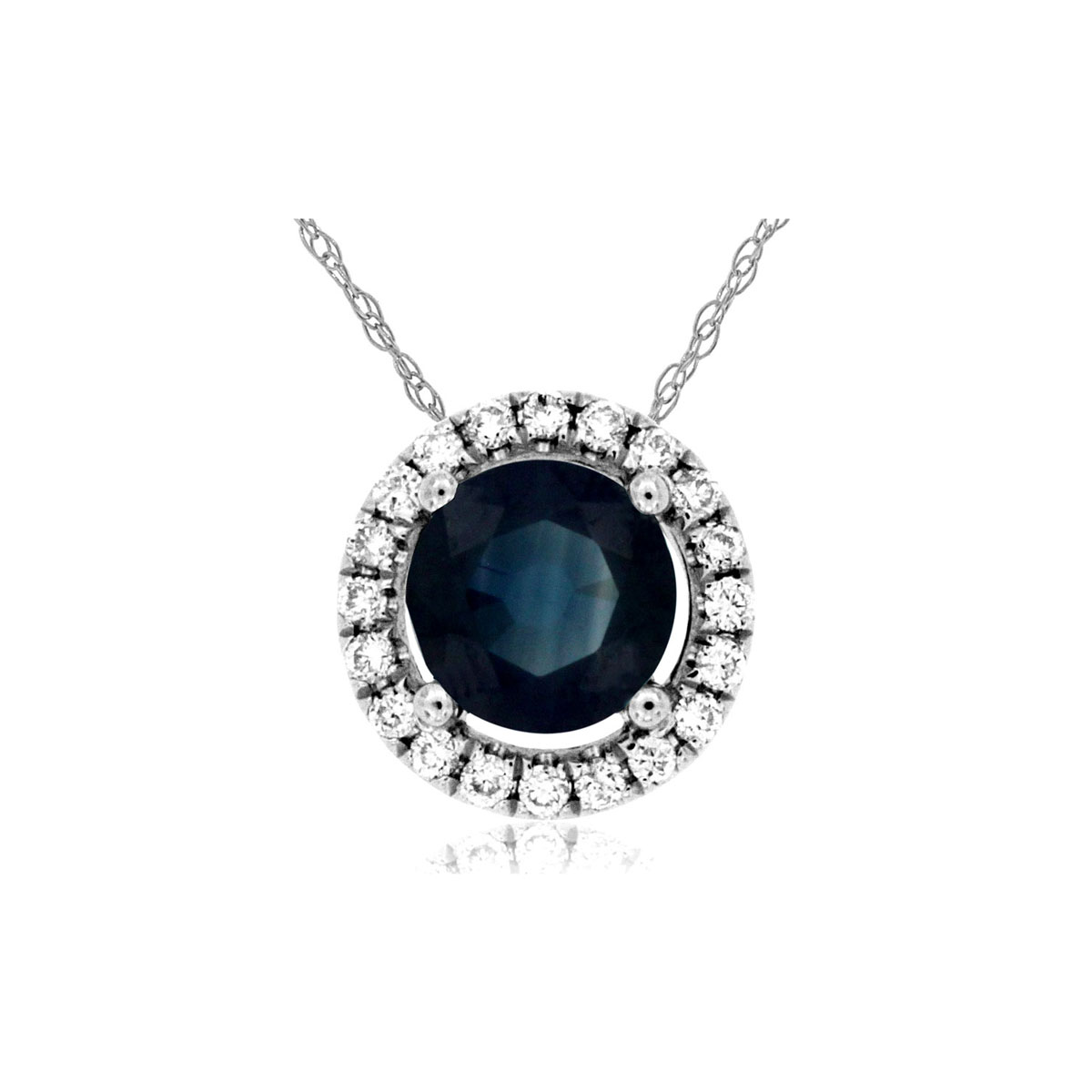Sapphire & Diamond Pendant, Royal WC7938S