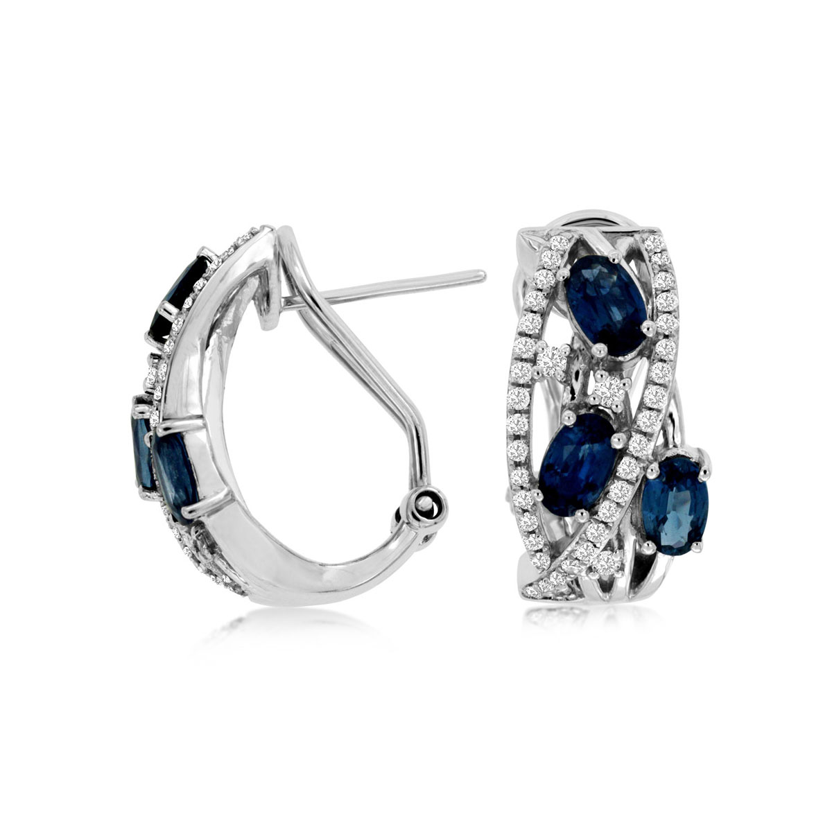Sapphire & Diamond Earring, Royal WC8342S