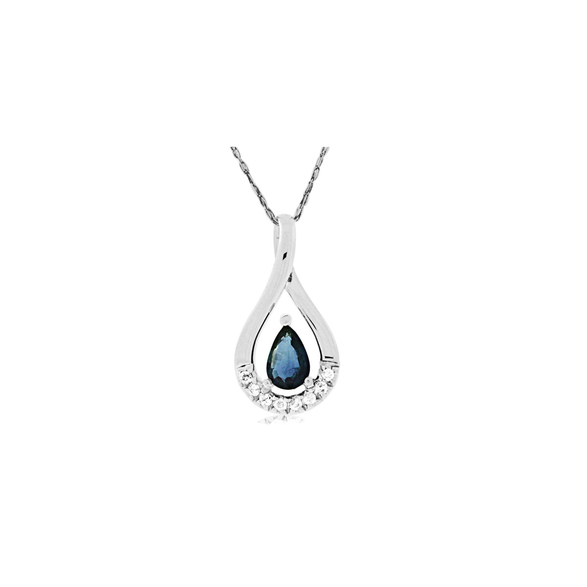 Sapphire & Diamond Pendant, Royal WP3861S