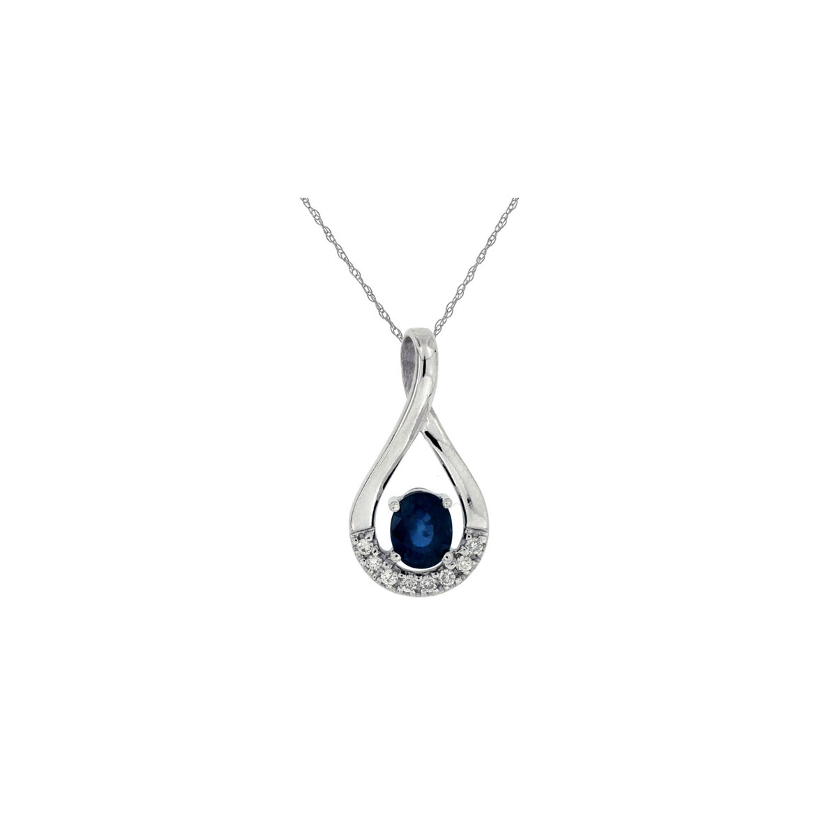 Sapphire & Diamond Pendant, Royal WP3889S