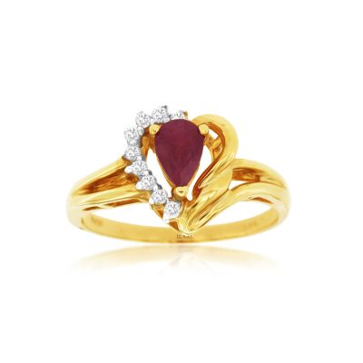 Ruby & Diamond Ring, Royal 2322RB