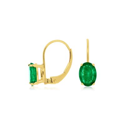 Emerald Earring, Royal 3686EM