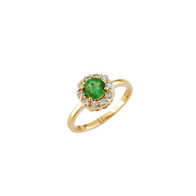Emerald & Diamond Ring, Royal 3762EM