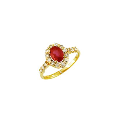 Ruby & Diamond Ring, Royal 3788RB
