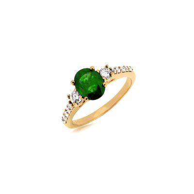 Emerald & Diamond Ring, Royal 3834EM