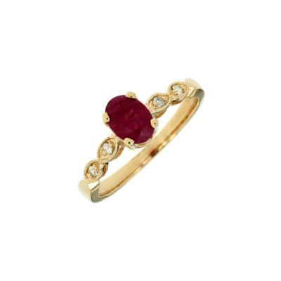 Ruby & Diamond Ring, Royal 3886RB