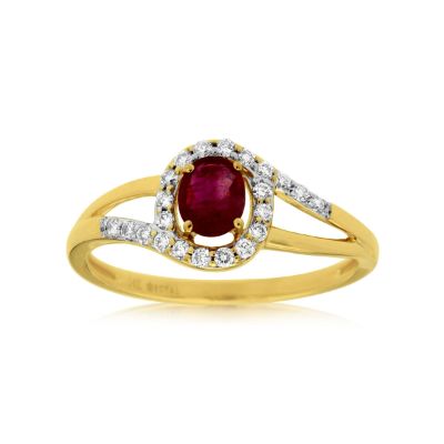 Ruby & Diamond Ring, Royal C7311RB