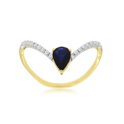Sapphire & Diamond Ring, Royal C8068SP