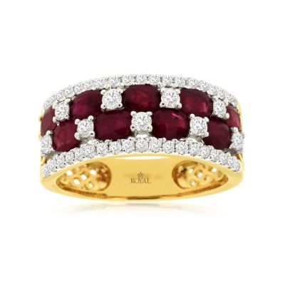 Ruby & Diamond Ring, Royal C9931RB