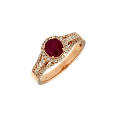 Ruby & Diamond Ring, Royal PC6541R