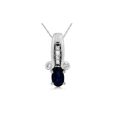 Sapphire & Diamond Pendant, Royal W3380SP