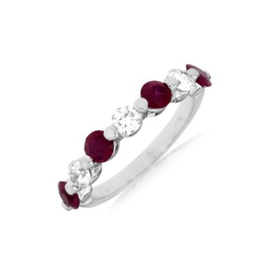 Ruby & Diamond Ring, Royal W3879RB