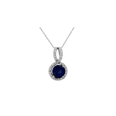 Sapphire & Diamond Pendant, Royal WC6101S