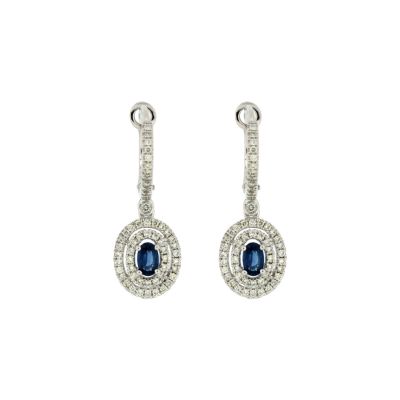 Sapphire & Diamond Earring, Royal WC6489S