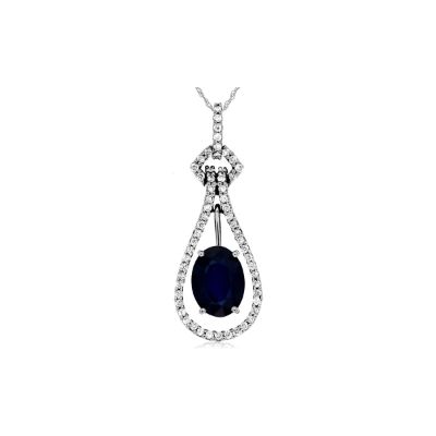 Sapphire & Diamond Pendant, Royal WC6546S