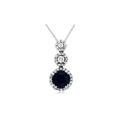 Sapphire & Diamond Pendant, Royal WC6615S