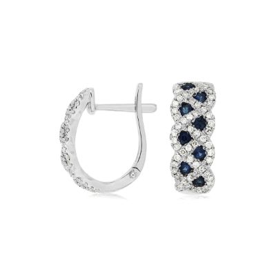 Sapphire & Diamond Earring, Royal WC7445S