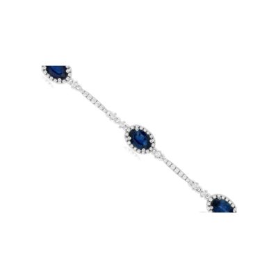Sapphire & Diamond Bracelet, Royal WC7537S