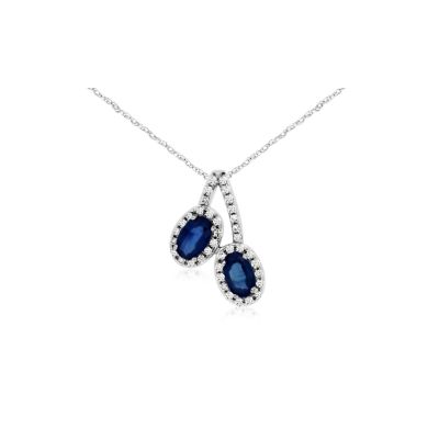 Sapphire & Diamond Pendant, Royal WC7585S