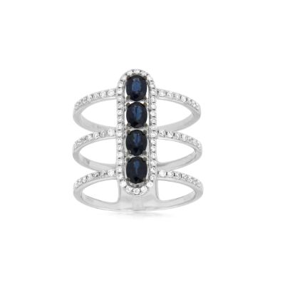 Sapphire & Diamond Ring, Royal WC7723S
