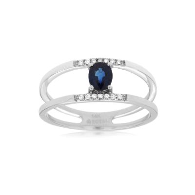 Sapphire & Diamond Ring, Royal WC7838S