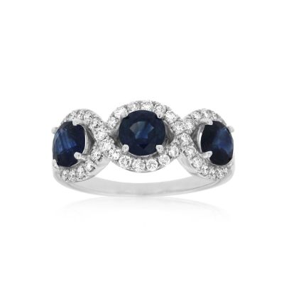 Sapphire & Diamond Ring, Royal WC7920S