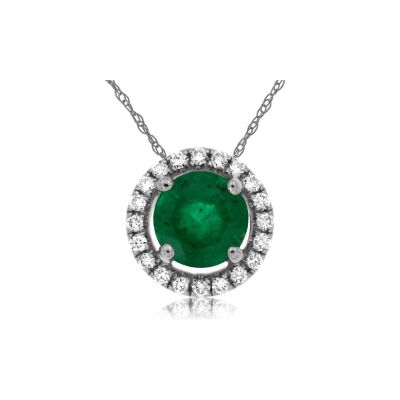 Emerald & Diamond Pendant, Royal WC7938E