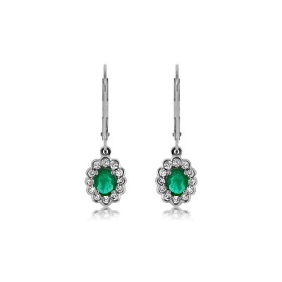 Emerald & Diamond Earring, Royal WC8236E