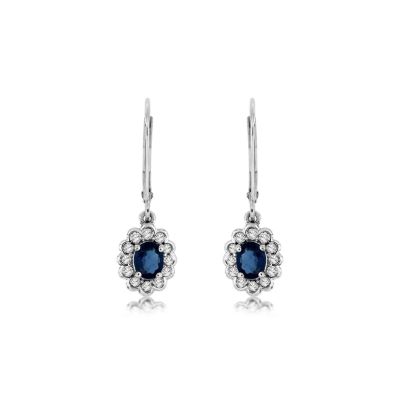Sapphire & Diamond Earring, Royal WC8236S