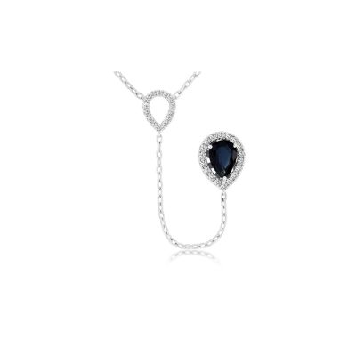 Sapphire & Diamond Necklace, Royal WC8703S