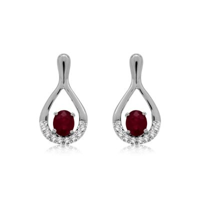 Ruby & Diamond Earring, Royal WE3889R