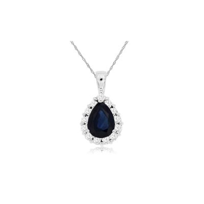Sapphire & Diamond Pendant, Royal WP3826S