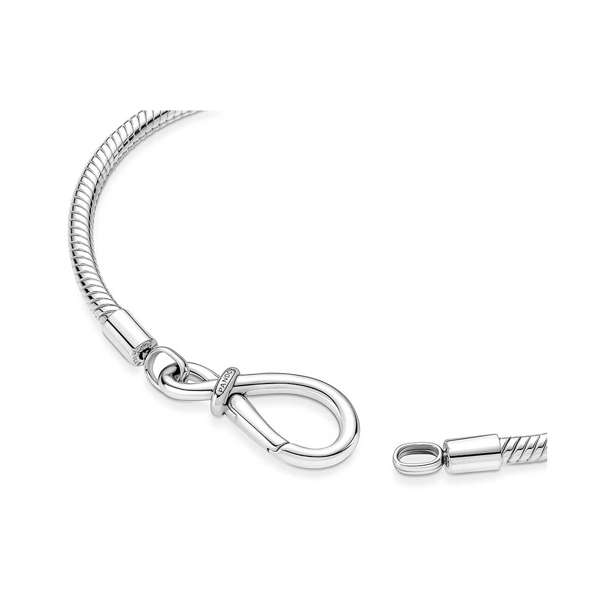 Pandora Moments Infinity Knot Snake Chain Bracelet