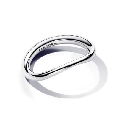 Organically Shaped Band Ring