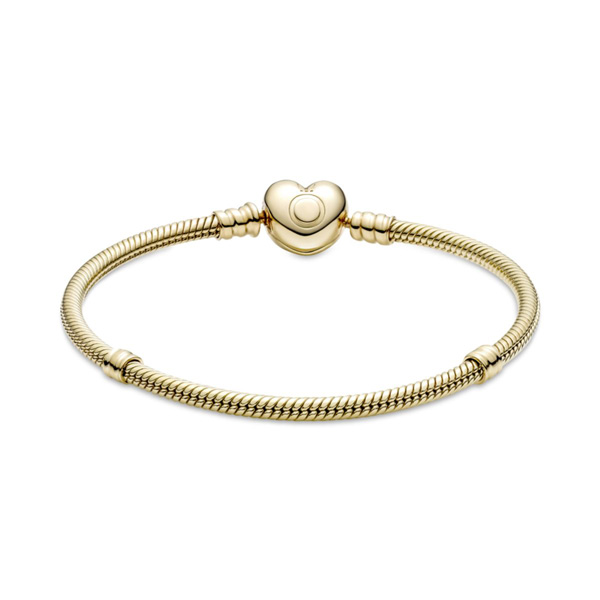 Pandora Moments Heart Clasp Snake Chain Bracelet 21cm / 8.3