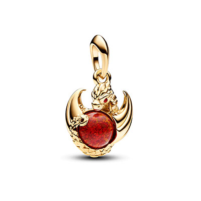 Game of Thrones Dragon Fire Dangle Charm