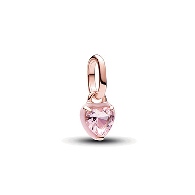 Pandora ME Pink Chakra Heart Mini Dangle Charm