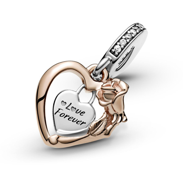 Pandora Engravable Heart T-Bar Snake Chain Bracelet :: Pandora Bracelets  599285C00 :: Authorized Online Retailer