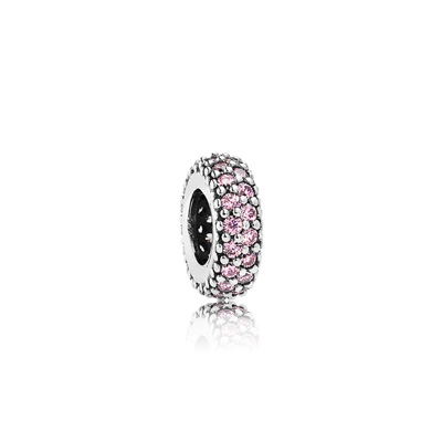 Inspiration Within Spacer, Pink CZ
