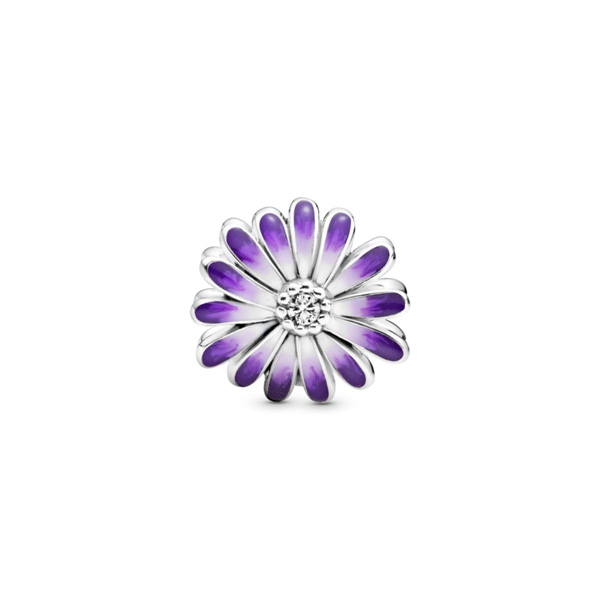 Purple Daisy Charm