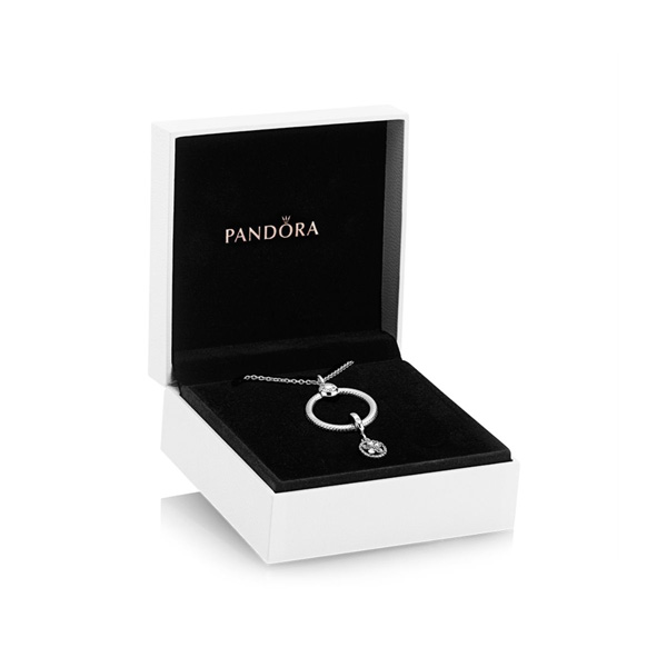 Sparkling Snowflake Pandora O Pendant Gift Set