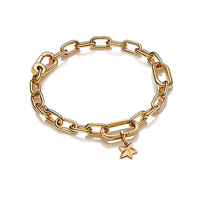Pandora ME Faceted Star Link Chain Bracelet Gift Set