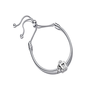Open Heart Padlock & Key Bracelet Gift Set?